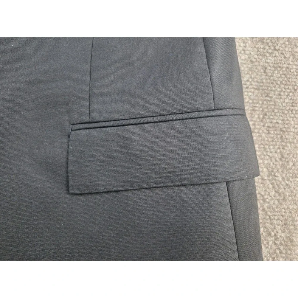 J. Crew Ludlow Suit Jacket Men 40R Slim Black Loro Piana 120's Wool Sport Coat
